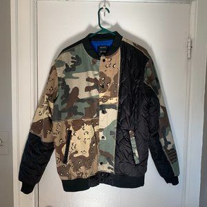 10 Deep Outside In Baseball Jacket - Multi